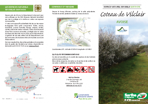 Brochure – Le Coteau Vilclair