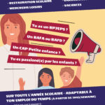 Affiche animateurs année scolaire recherche