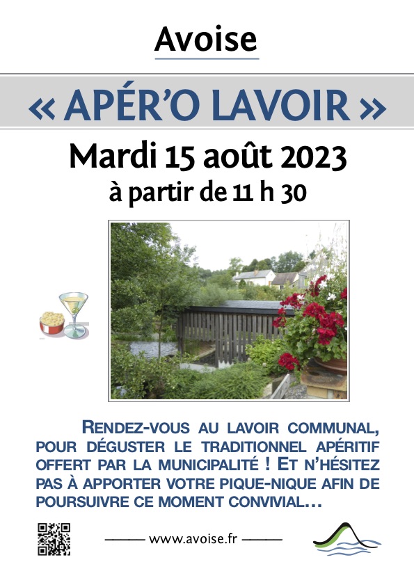 Apero lavoir 2023