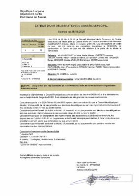 2025-045 ORGANISME INTERCOMMUNAUX