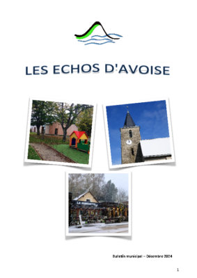 Bulletin municipal – Décembre 2024